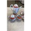 Image 2 : 16 PC JAPANESE TEA SERVICE FROM THE 1950'S