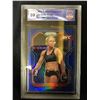 Image 1 : 2021 PANINI PRIZM UFC #4 HOLLY HOLM 123/199 BLUE PRIZM (GCG 10)