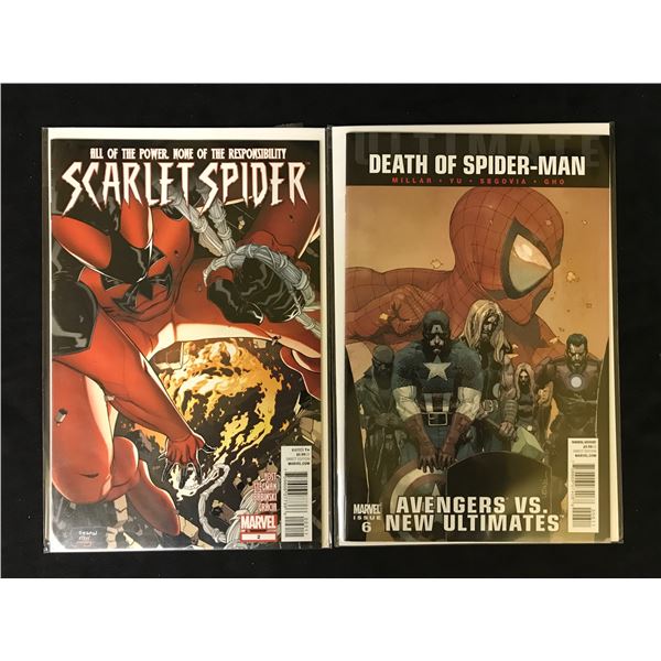 SCARLET SPIDER #2/ DEATH OF SPIDER-MAN #6 (MARVEL)