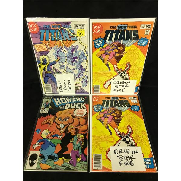 THE NEW TEEN TITANS COMIC BOOK LOT (DC COMICS)