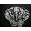 Image 2 : Cambridge ROSEPOINT CRYSTAL Vase 10 1/2" Tall: