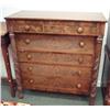 Image 1 : AMERICAN EMPIRE Seven Drawer Chest: