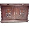 Image 5 : 2 Drawer Chippendale Style Mahogany Hall Table: