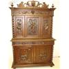 Image 7 : 2 Drawer Chippendale Style Mahogany Hall Table:
