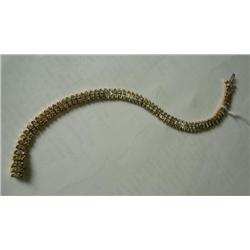 Ladies 14KT EXQUISITE Diamond Bracelet: