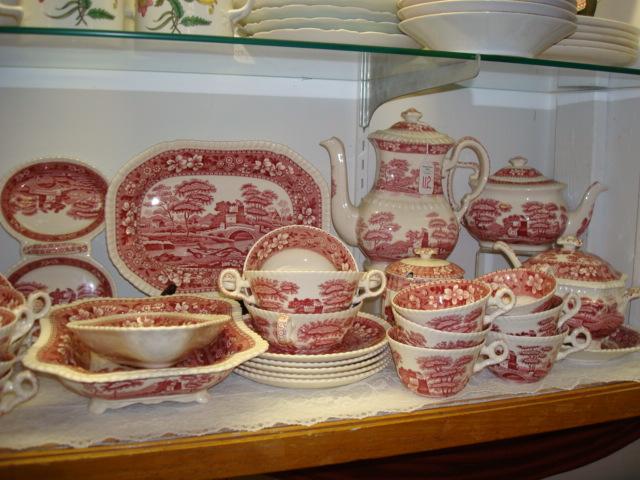 33 Pieces of COPELAND Spode's Tower Dinnerware: