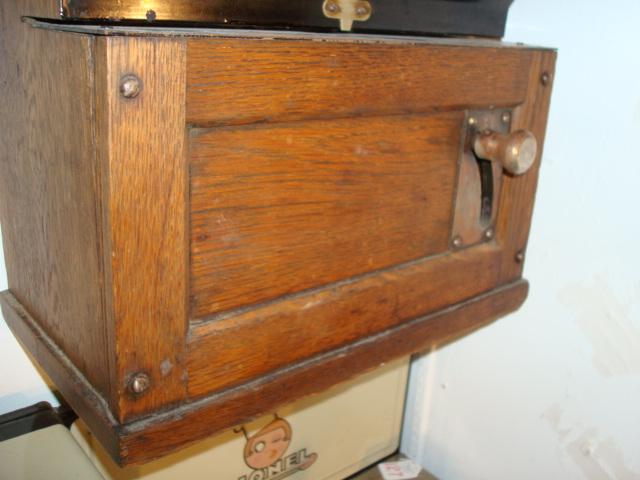 Cincinnati Time Recorder Ca 1925 Oak Cased Time Clock