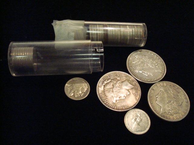 Silver Coin Cache: