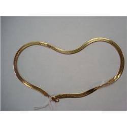 14KT Herringbone Gold Chain: