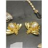 Image 2 : Vintage Ladies Accessories - Bee Shoe Clips, Sweater & Scarf Clips, Eyeglass Holder