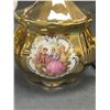 Image 2 : Vintage Royal Doulton Cup & Saucer W. Germany Lidded Dish and Pink Glass Ashtray Catchall