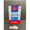 Image 1 : Vintage 32 Ounce Solder Seal Brake Fluid Tin