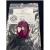 Image 1 : Polished Rough Mineral Ruby 200.25ct 37 x 28 x 20mm Oval Cut Madagascar Untreated