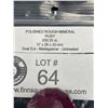 Image 3 : Polished Rough Mineral Ruby 200.25ct 37 x 28 x 20mm Oval Cut Madagascar Untreated