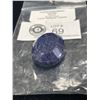 Image 1 : Polished Rough Mineral Sapphire 118.50ct 34 x 29 x 16mm Oval Cut Madagascar Untreated