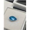 Image 2 : Swiss Blue Topaz 1.92ct 8.94 x 6.95 x 4.52mm Pear Cut Loupe Clean Brazil