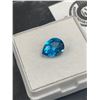 Image 3 : Swiss Blue Topaz 1.92ct 8.94 x 6.95 x 4.52mm Pear Cut Loupe Clean Brazil