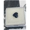 Image 2 : High Luster Blue Sapphire 1.445ct 8.97 x 7.60 x 2.36mm Heart Cut Translucent Madagascar