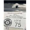 Image 3 : High Luster Blue Sapphire 1.445ct 8.97 x 7.60 x 2.36mm Heart Cut Translucent Madagascar