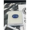 Image 2 : Natural Rare Blue Kyanite 5.48ct 12.62 x 8.49 x 5.36mm Oval Cut Sl1 Brazil Untreated