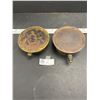 Image 4 : 2 Vintage Brass Pressure Gauges