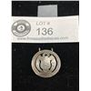 Image 1 : 1910 Peru Silver Coin Pendant