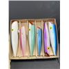 Image 2 : Vintage Box of 7 New 7" Fish Lures