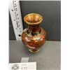 Image 2 : Small Chinese Cloisonne Vase Dragon Design