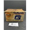Image 1 : 2 Gulf Oil Cans (Full) Marine/Outboard (NOS)