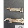 Image 2 : Lot of 4 1930s Canadian Beer Bottle Openers