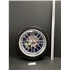 Image 1 : 14" Diameter Good Working Order Tire Wall Clock