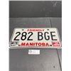 Image 1 : 1984 - 1985 Friendly Manitoba License Nice Colors