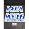 Image 1 : Pair of 1973 BC License Plates
