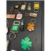 Image 3 : Lot of 15 Vintage Key Chains, Automobile, BC, Etc