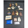 Image 1 : Lot of 15 Vintage Key Chains, Automobile, BC, Etc