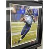 Image 2 : Professionally Framed 24 x 28" Russell Wilson Seattle Seahawks Quarterback