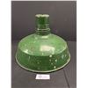 Image 1 : Very Nice 16.5" Diameter x 12" Tall Industrial/Commercial Green Metal Lampshade