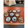 Image 1 : Decorative Collector Plates, Lot of 9, Mountain Goat, Polar Bear, Little Boy Blue, Etc