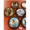 Image 2 : Decorative Collector Plates, Lot of 9, Mountain Goat, Polar Bear, Little Boy Blue, Etc