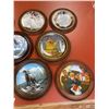 Image 3 : Decorative Collector Plates, Lot of 9, Mountain Goat, Polar Bear, Little Boy Blue, Etc