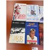 Image 2 : Large Lot of  Sports Books - Bench Bosses, 99 Stories of The Game, Etc