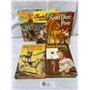 Image 1 : Nice Lot of 5 Vintage 1950s Hard Cover Books Annie Oakley, Rin Tin Tin, Etc