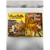 Image 5 : Nice Lot of 5 Vintage 1950s Hard Cover Books Annie Oakley, Rin Tin Tin, Etc