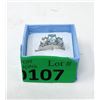 Image 2 : 2.74 CTW Swiss Blue Topaz & Diamond Ring