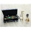 Image 1 : 3 Brass Musical Instruments and 1 Case