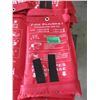 Image 1 : 10 New 1 m x 1m Fire Blankets