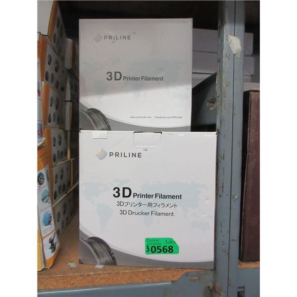 3 New 3D Printer Filaments