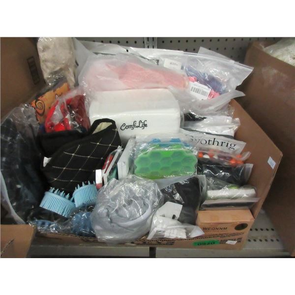 Box Lot of Assorted Amazon Overstock Goods