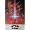 Image 1 : Signed Star Wars: The Last Jedi Movie Poster