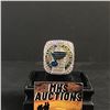 Image 1 : ST LOUIS BLUES N.H.L 2019 "BINNINGTON" CHAMPIONSHIP REPLICA RING (ref386)